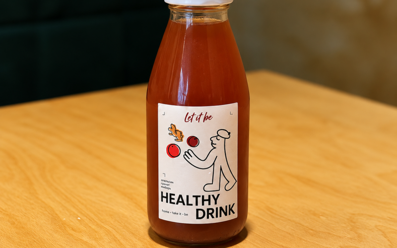 Напиток Healthy «Let it be» гранат-апельсин-имбирь
