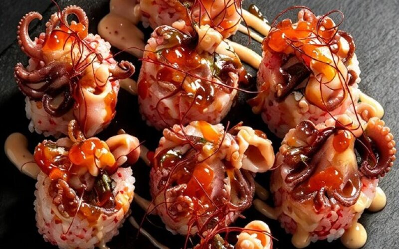 Ролл осмножки